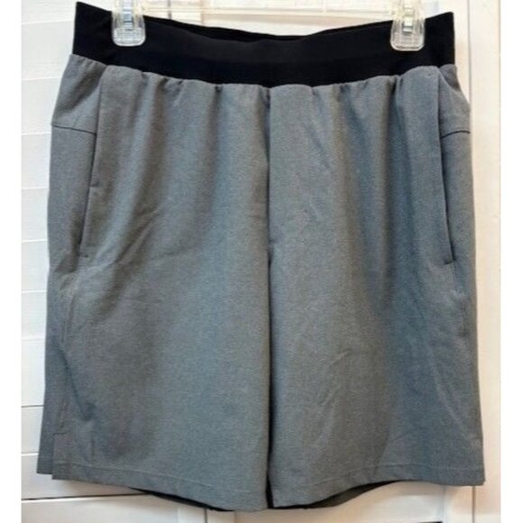 Lululemon Gray & Black Athletic Shorts Size M - Picture 1 of 4